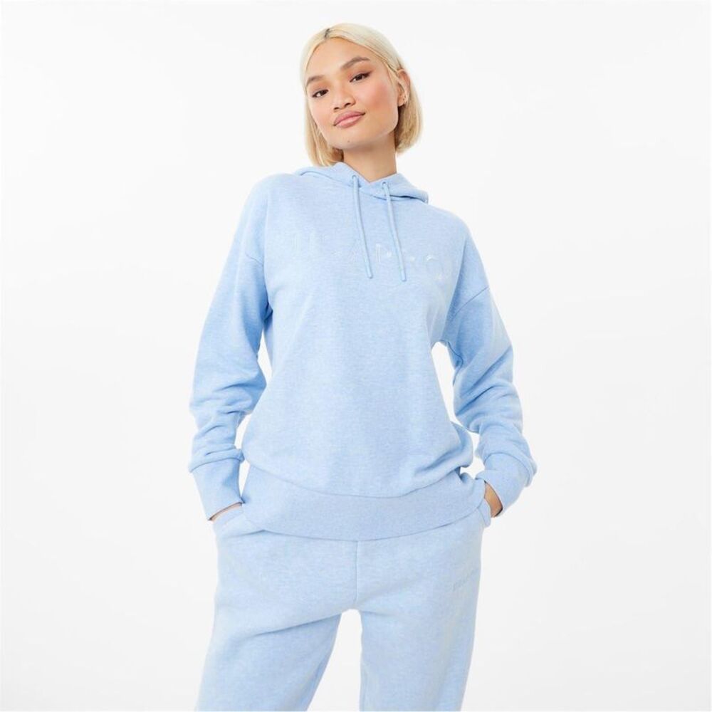 USA Pro Womens/Ladies Classic Logo Hoodie / Blue